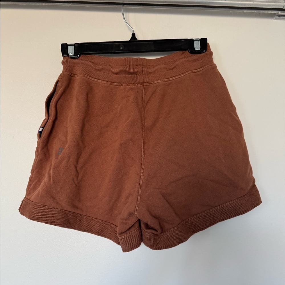 Kit and Ace Terracotta Sweat Shorts - Picture 2 of 2